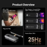 Caméra thermique TC002C duo (USB-C iPhone & appareils Android) – Image 2