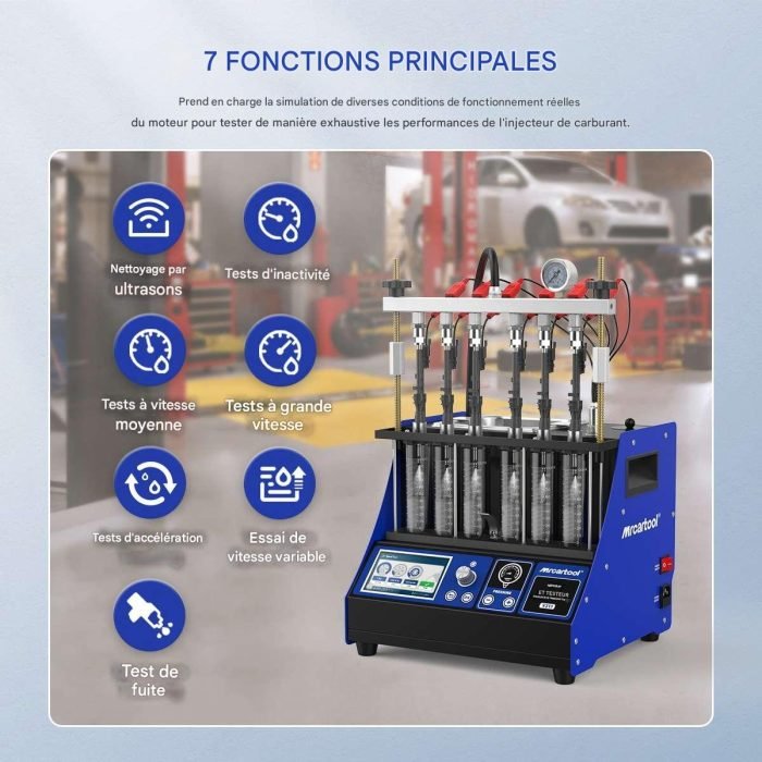 V311 MRCARTOOL Nettoyeur injecteurs véhicules3